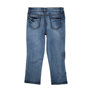 JW (JW Style) Women's Distressed Denim Capri Jeans Size 8