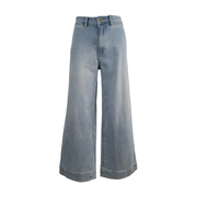 Gap Women's High Rise Wide-Leg Crop Chino Jeans Size 10/30