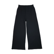 Zara Women's Knit Wide-Leg Side Zip Hem Pants Size L - NEW