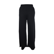 Zara Women's Knit Wide-Leg Side Zip Hem Pants Size L - NEW