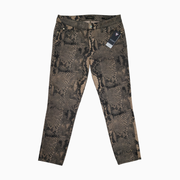 Guess Women’s Sexy Curve Snakeskin Print Jeans Size 30 - NWT