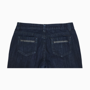 DKNY Jeans Women’s Dark Wash Straight Leg Jeans – Size 14