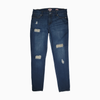 Juicy Couture Skinny Jeans Embellished Crystal Distressed – Size 12