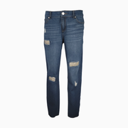 Juicy Couture Skinny Jeans Embellished Crystal Distressed – Size 12