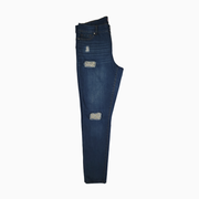 Juicy Couture Skinny Jeans Embellished Crystal Distressed – Size 12