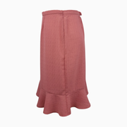 Courtenay Woman Textured Ruffle Hem Skirt – Size 24W