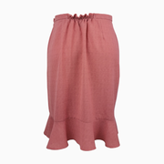Courtenay Woman Textured Ruffle Hem Skirt – Size 24W