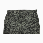 YMI Distressed Ankle Joggers - Olive Cheetah - Size M (Juniors)