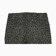 YMI Distressed Ankle Joggers - Olive Cheetah - Size M (Juniors)