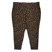 Terra & Sky Leopard Print Super Soft Jeggings 3X