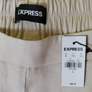 Express Linen Blend Ankle High Rise Jogger - NWT