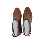 Talbots Maud Back Bow Ankle Boots – Havana Tan – Size 9½M – NEW