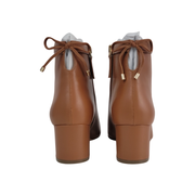 Talbots Maud Back Bow Ankle Boots – Havana Tan – Size 9½M – NEW