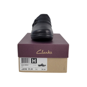 Clarks Collection Women’s Hayla Merle Leather Clogs 8.5W - NEW