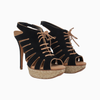 Schutz Women's Ashley Lace-Up Platform Heels – Size 9M