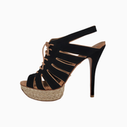 Schutz Women's Ashley Lace-Up Platform Heels – Size 9M