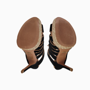 Schutz Women's Ashley Lace-Up Platform Heels – Size 9M