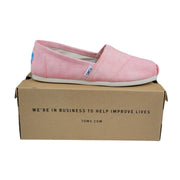 TOMS Classic Alparagata Washed Twill Slip-on Flat