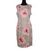 Calvin Klein Floral-print Scuba Sheath Dress Sz 12