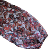 Liz Claiborne Paisley Peasant Blouse