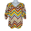 Mileage Chevron Blouse