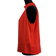 7th Avenue New York & Co Keyhole Halter Top side view.